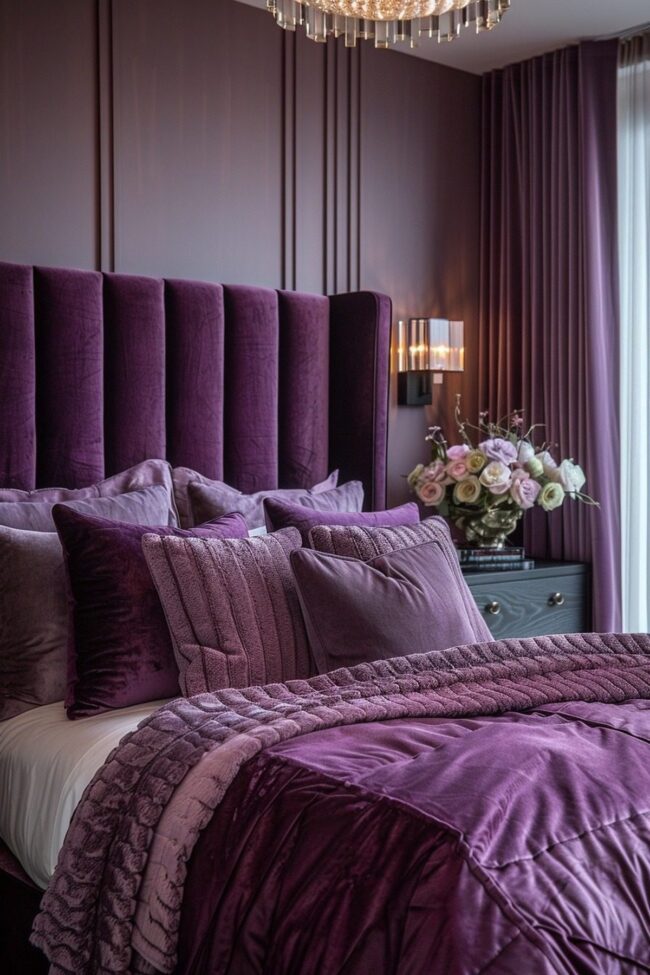Luxurious Velvet Bedding Elegance