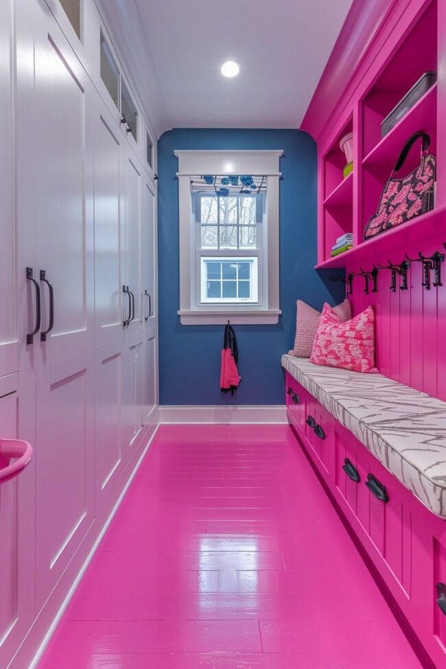 Practical Pink Entryways for Every Home