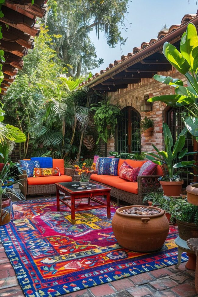 Lush and Bold Outdoor Spaces
