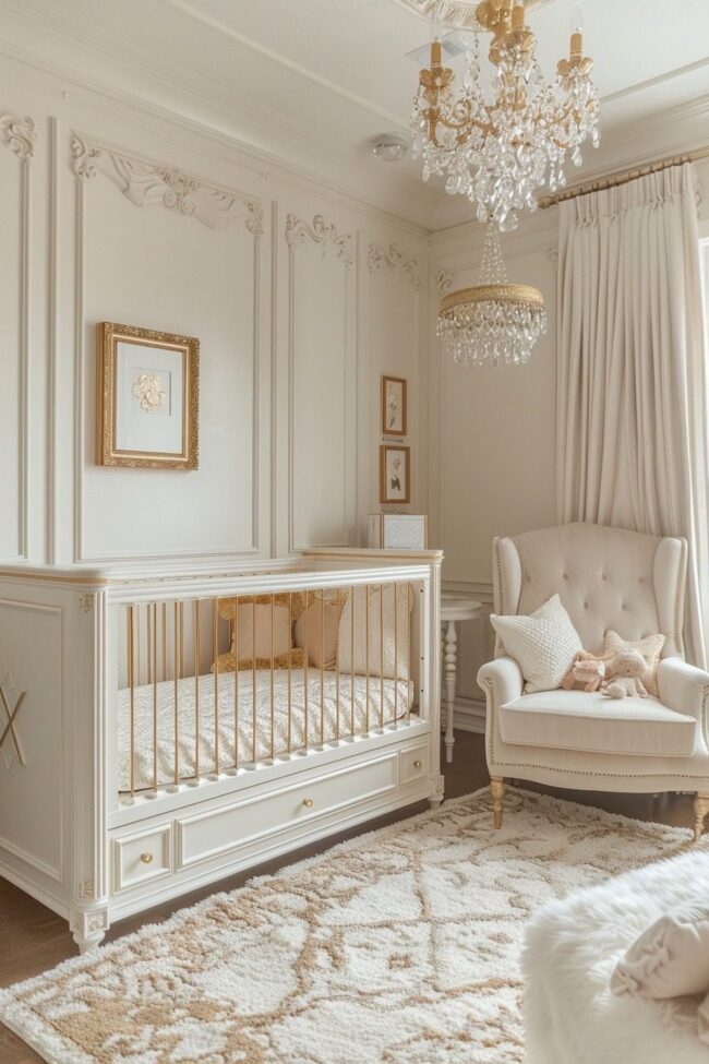 Shimmering Sparkle with Golden Accents