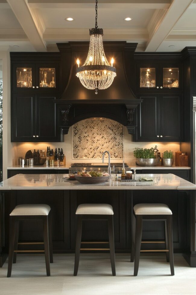 Gothic Elegance in Kitchens