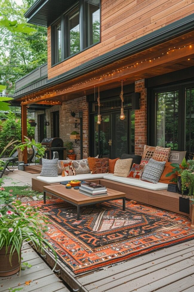 Scandi Boho Patio Designs