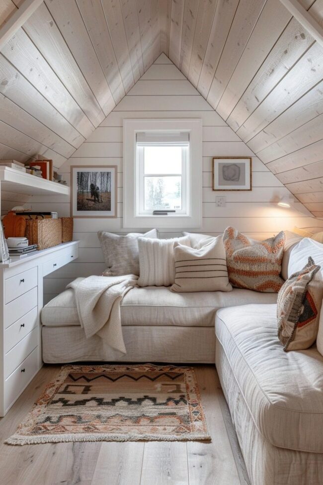 Versatile Attic Multi-Purpose Room