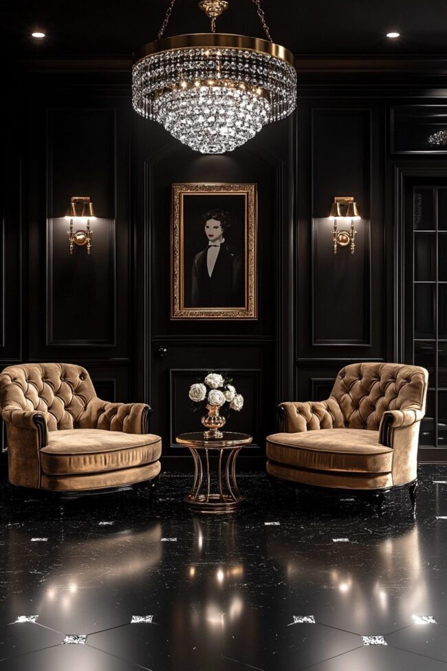 Stunning Hollywood Entryway Design