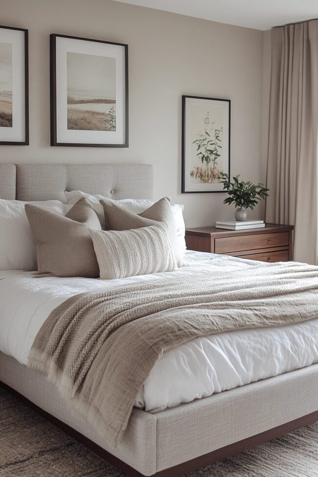 Contemporary Peace Bedroom