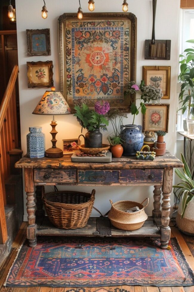 Eclectic Entryway Aesthetics