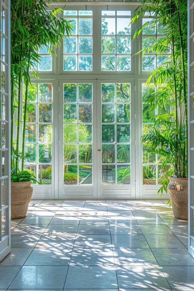 Lush Bamboo Gardens for Indoor Spaces