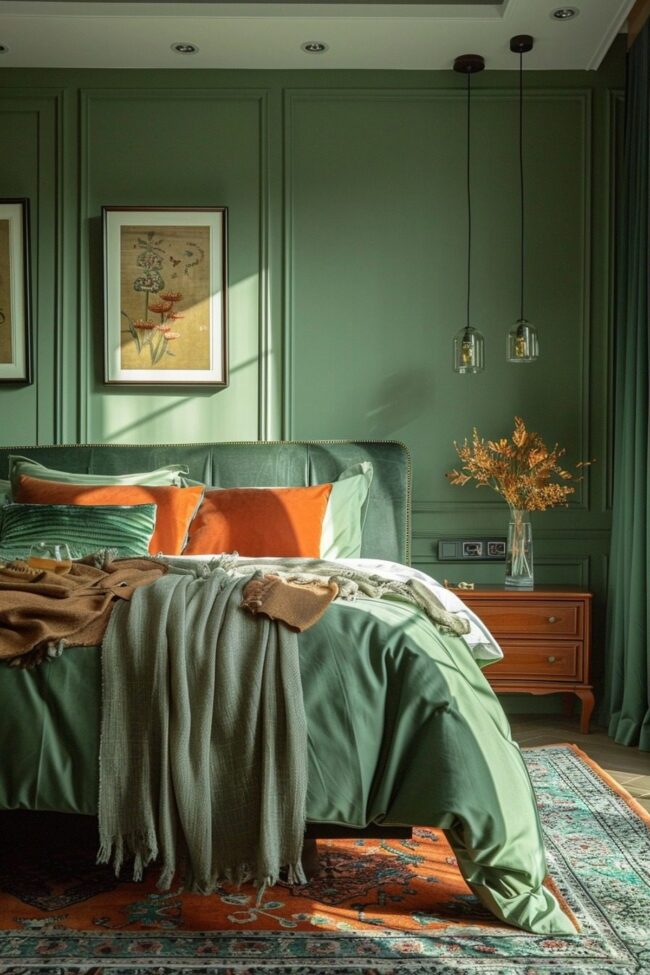 Terracotta Meets Verdant Elegance