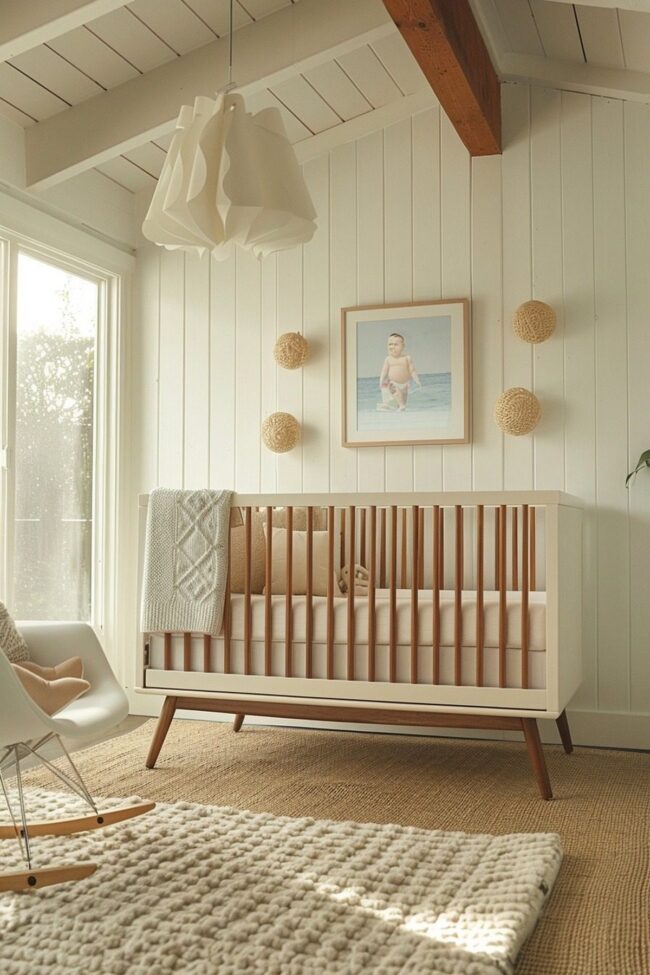 Chic Mid-Century Nursery Design Ideas