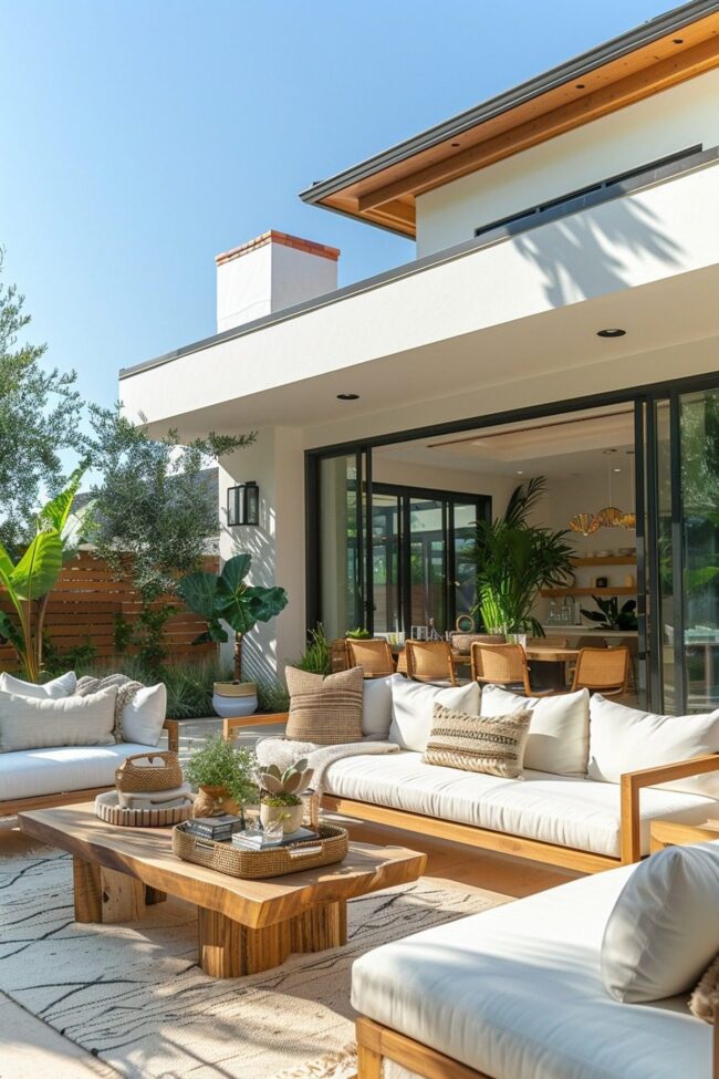 Scandi Boho Patio Styles
