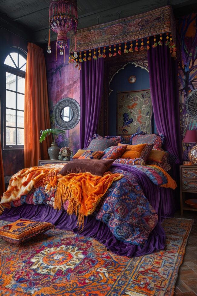 Eclectic Velvet Retreat