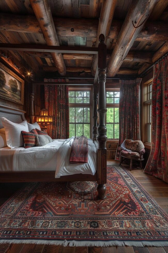 Charming Rustic-Inspired Guest Accommodations