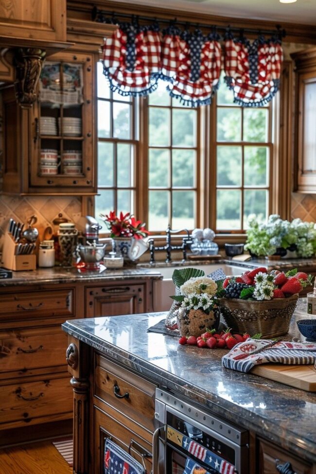 Patriotic Touches for Home Decor