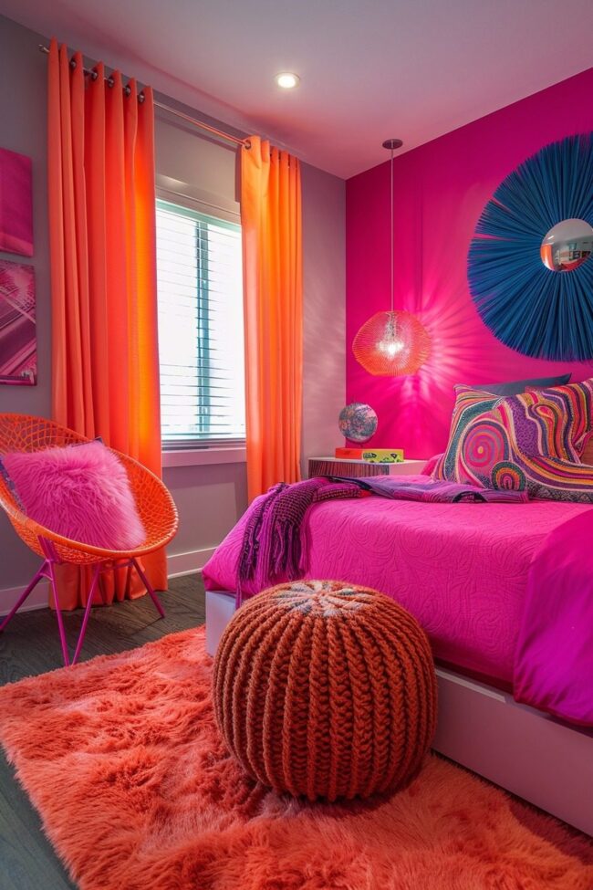 Vibrant Light-Blocking Drapes