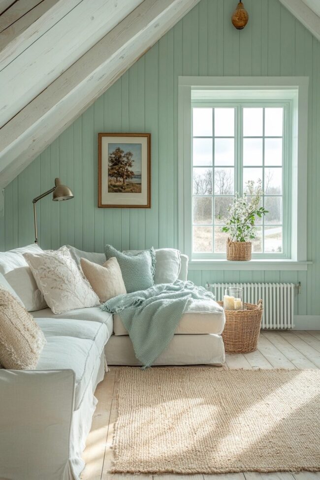 Charming Pastel Shades for Barnhouse Interiors