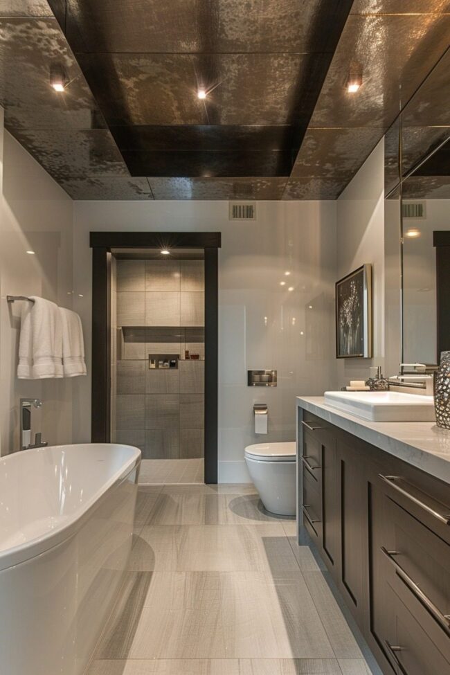 Modern Metallic Elegance