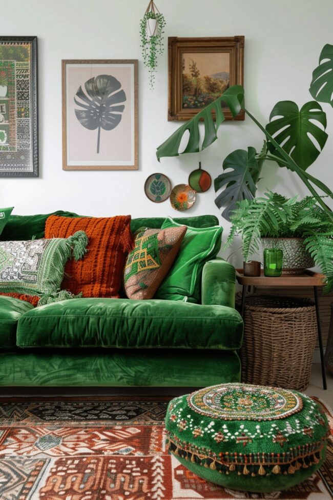 Lush Green Elegance