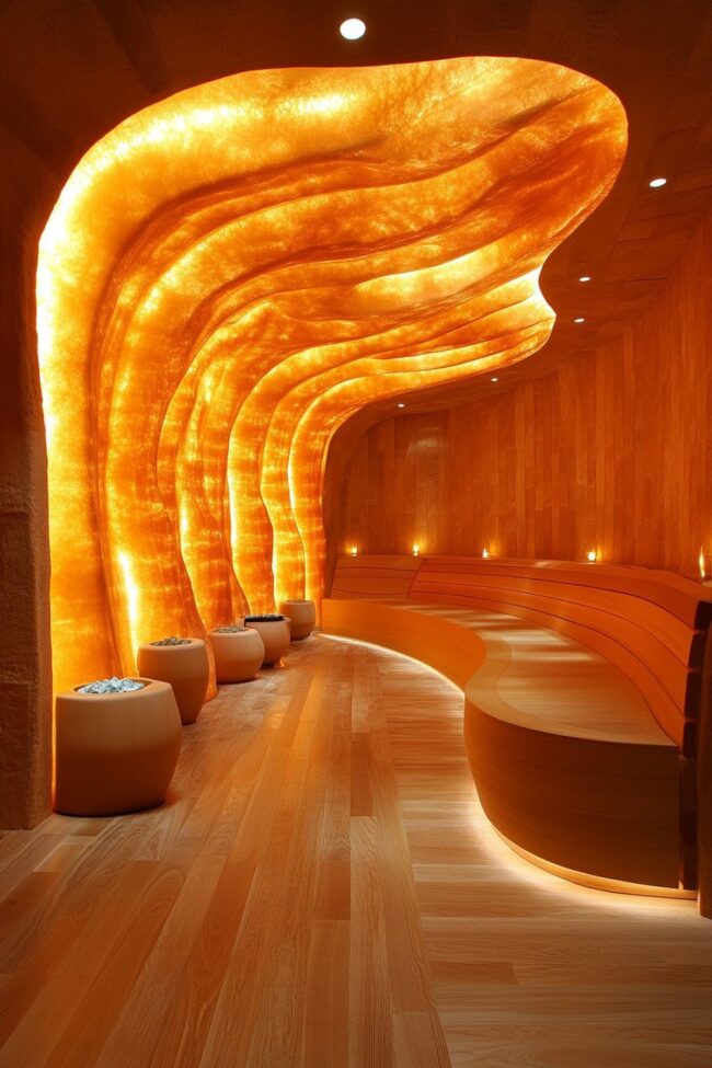 Immersive Sauna Journey