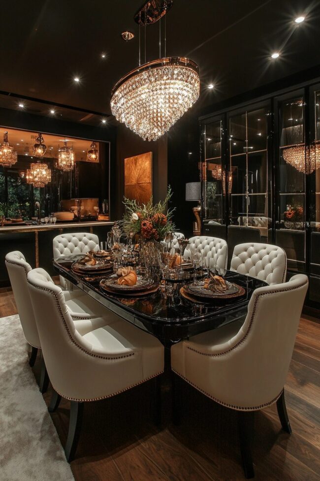 Chic Dining Area with Style