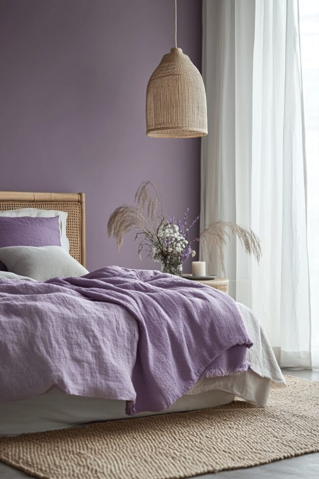 Soft Purple Calm Zone