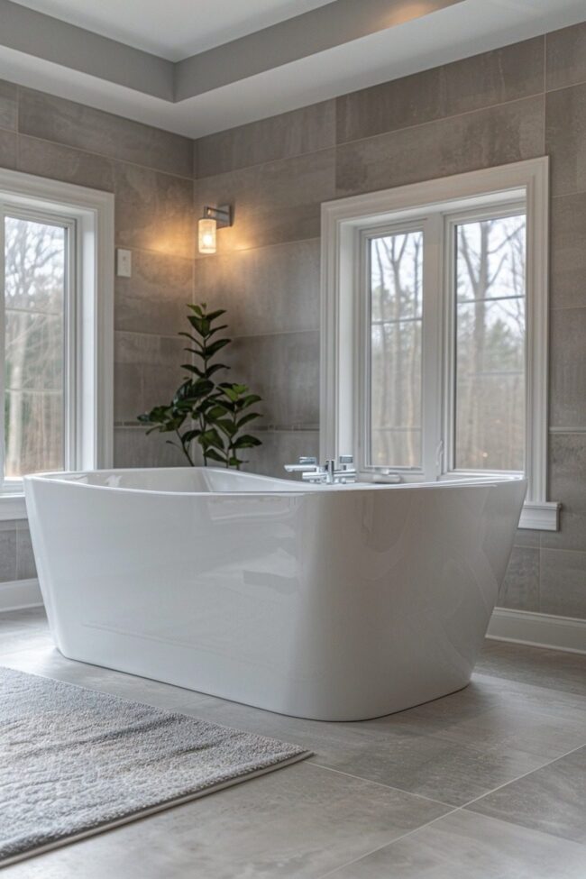 Sleek Matte Tile Elegance