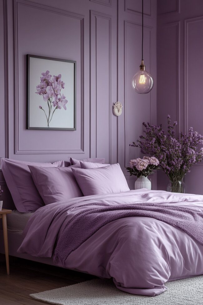 Lavender Simplicity and Peace