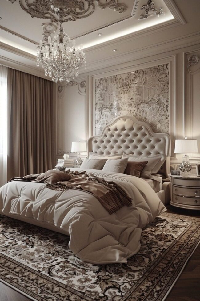 Opulent Bedroom Textures