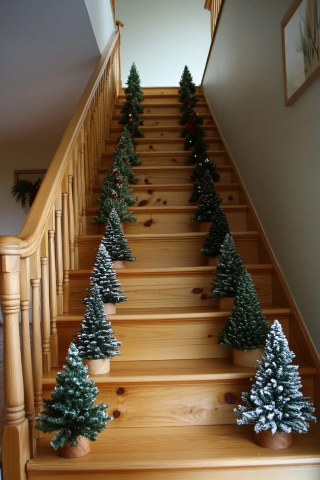 Festive Stairway Accents