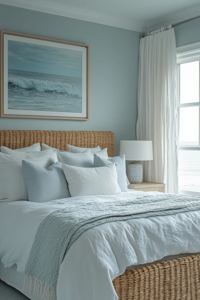 Coastal-Inspired Retreat Corner
