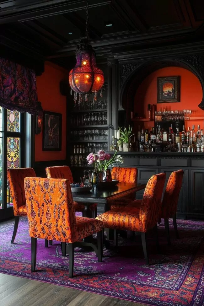 1920s Inspired Dining Space