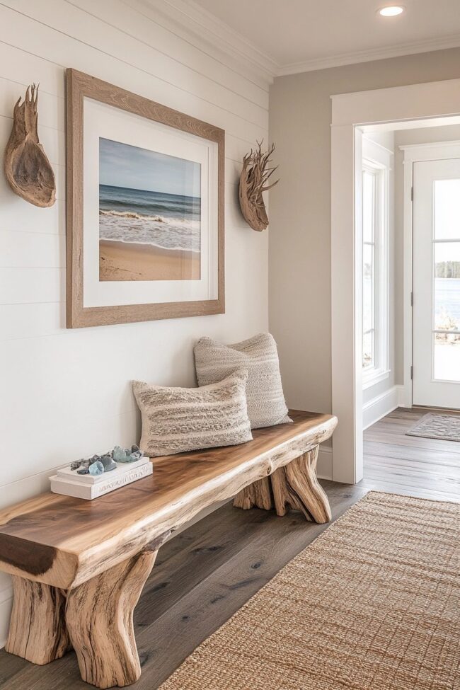 Nautical Rustic Entryway