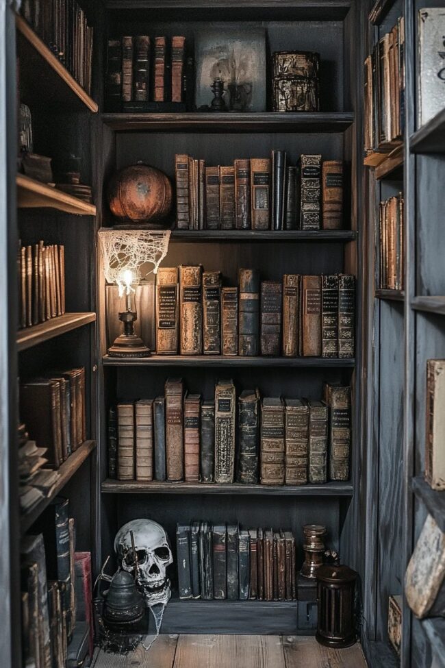 Mysterious Library of Haunted Tales