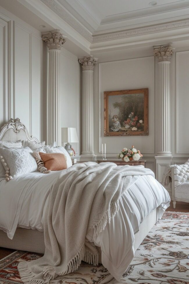 Modern Classical Flair Bedroom