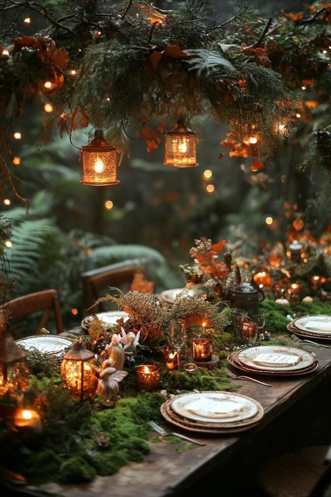 Whimsical Woodland Setting