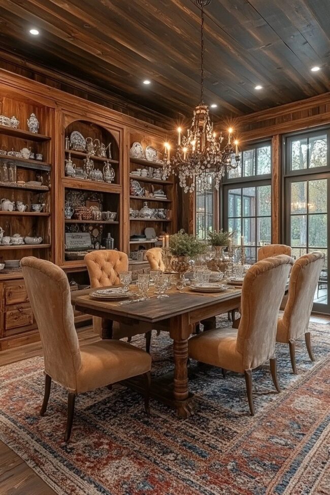 Enduring Charm in Dining Spaces