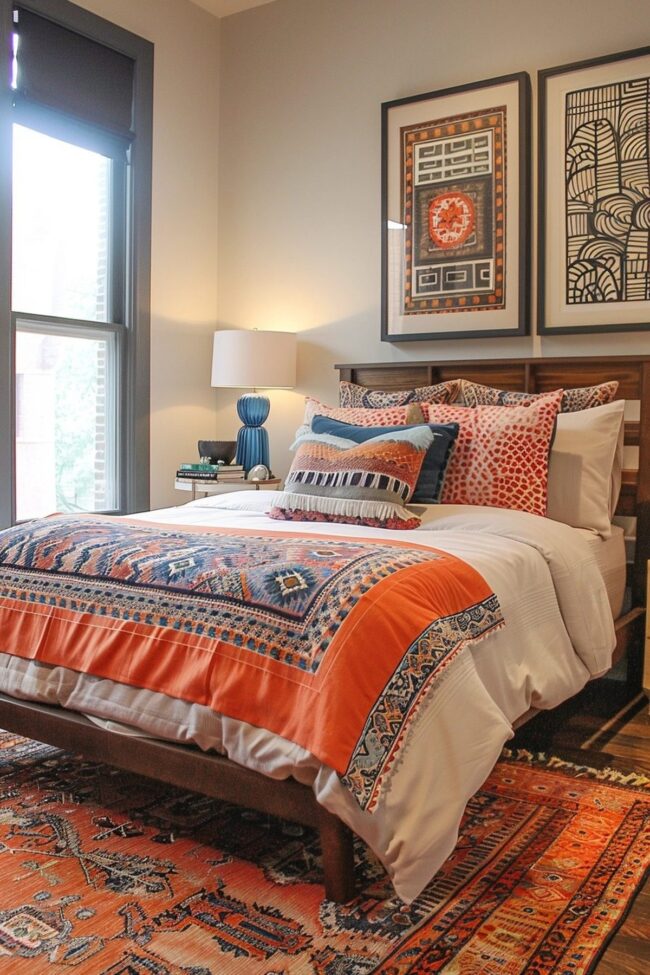Eclectic Bedroom Charm