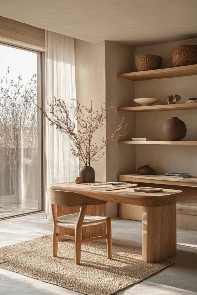Desert-Inspired Workspace
