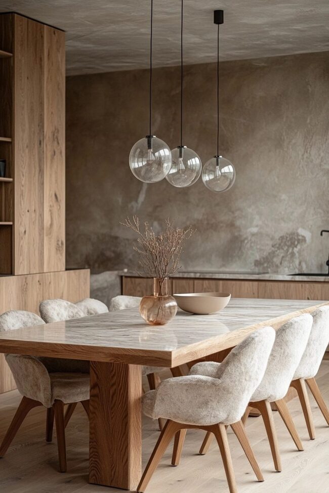 Scandinavian Luxe Dining