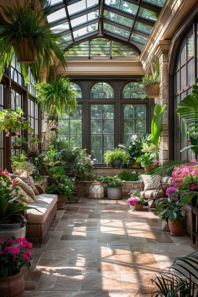 Natural Shades in Plant Design