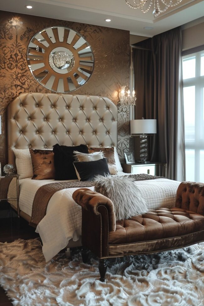 Art Deco Glam Bedroom