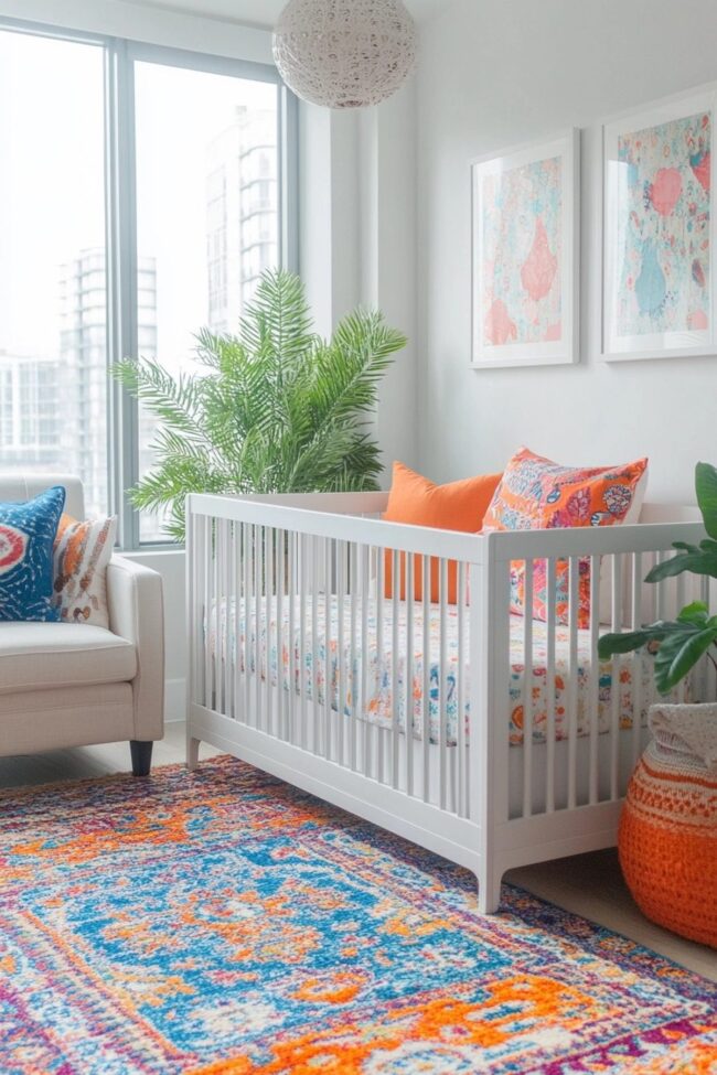 Bright and Joyful Baby Room