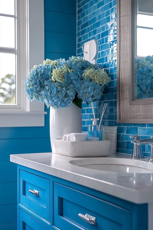 Serene Blue Accents
