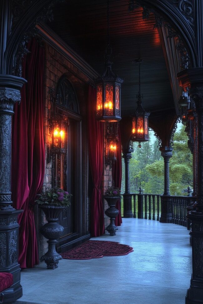 Mysterious Archway of Gothic Design