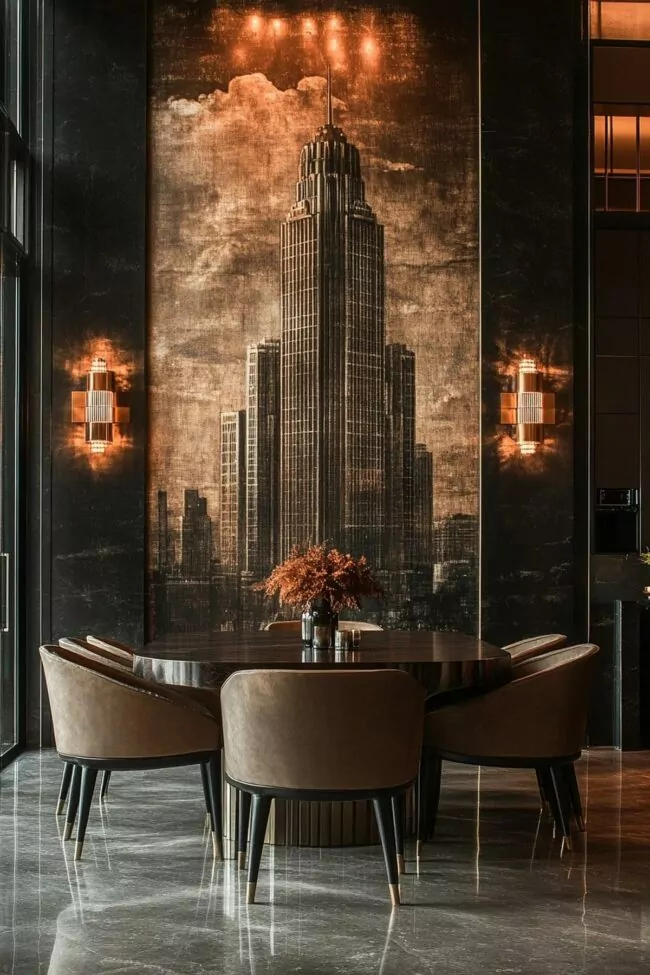 Urban Skyline Dining Experience