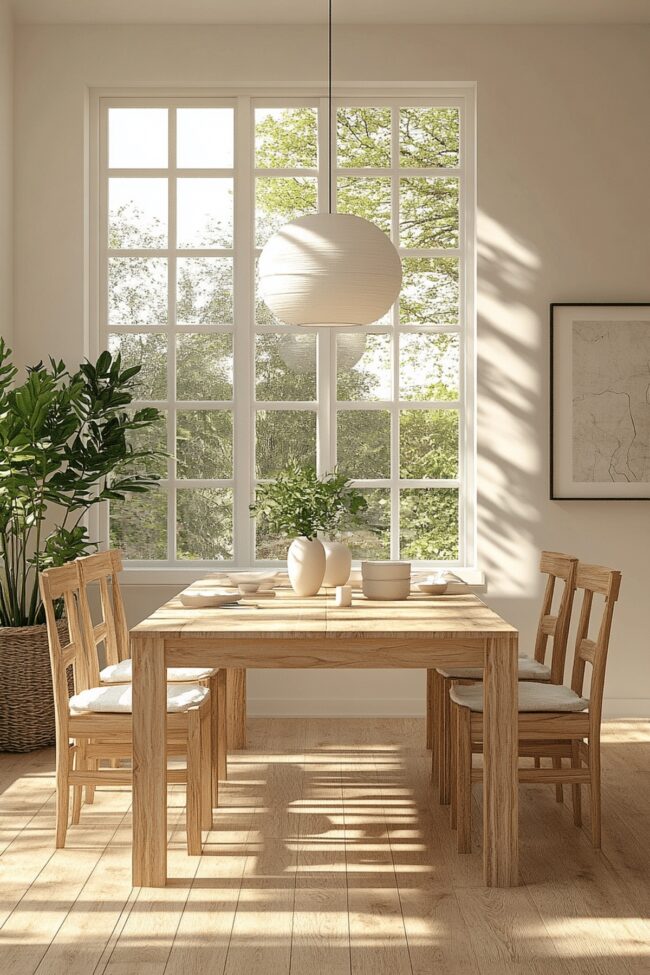 Scandi-Inspired Dining Escape