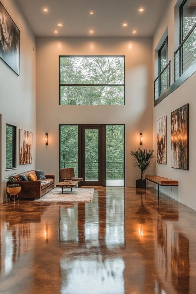 Contemporary Simple Entryway Design