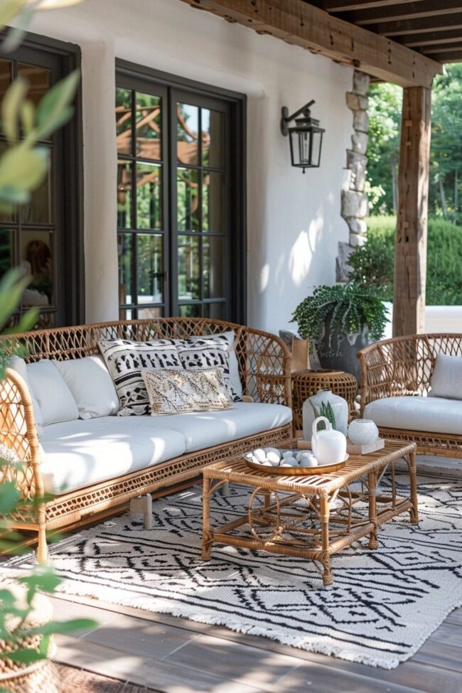 Chic Scandinavian Patio Aesthetics