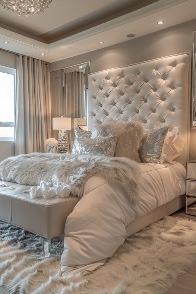 Glamorous Mirrored Furniture Elegance