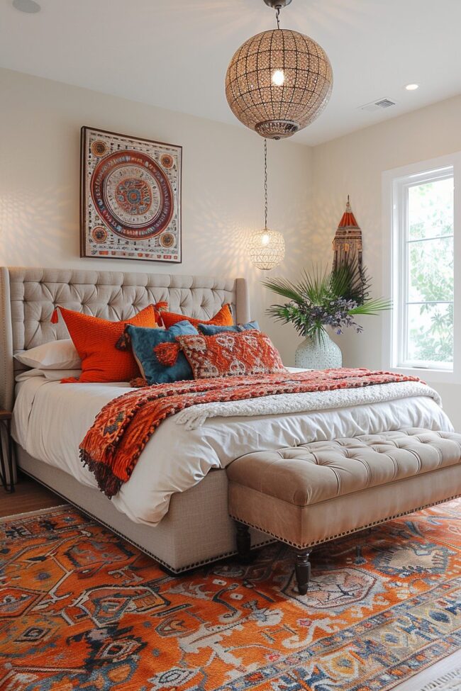 Modern Nomad Boho Bedroom