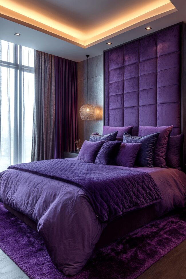 Luxe Purple Hideaway